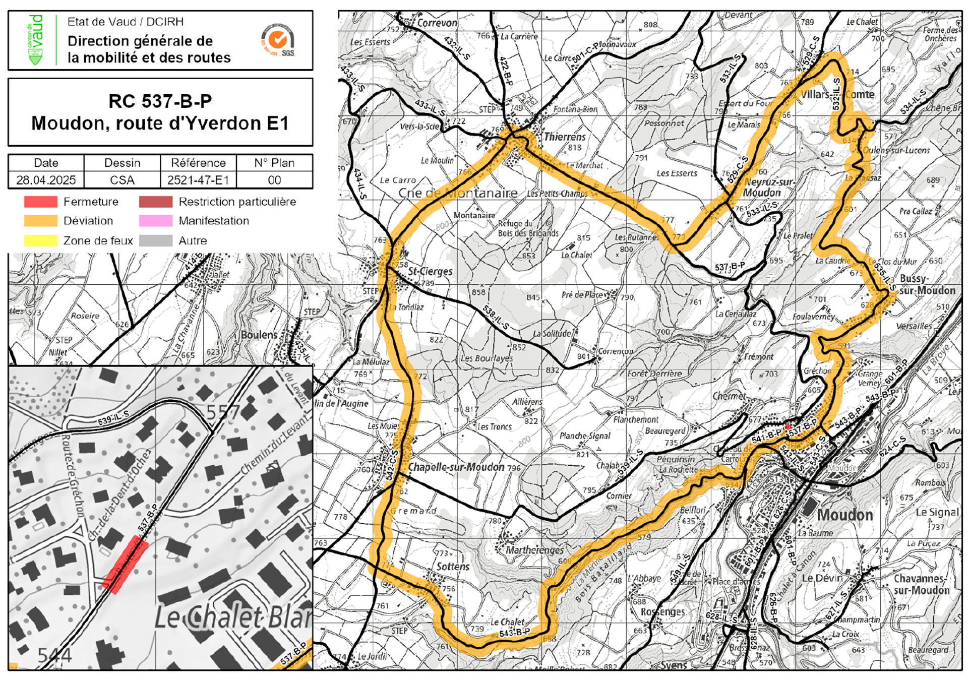 Route d'Yverdon