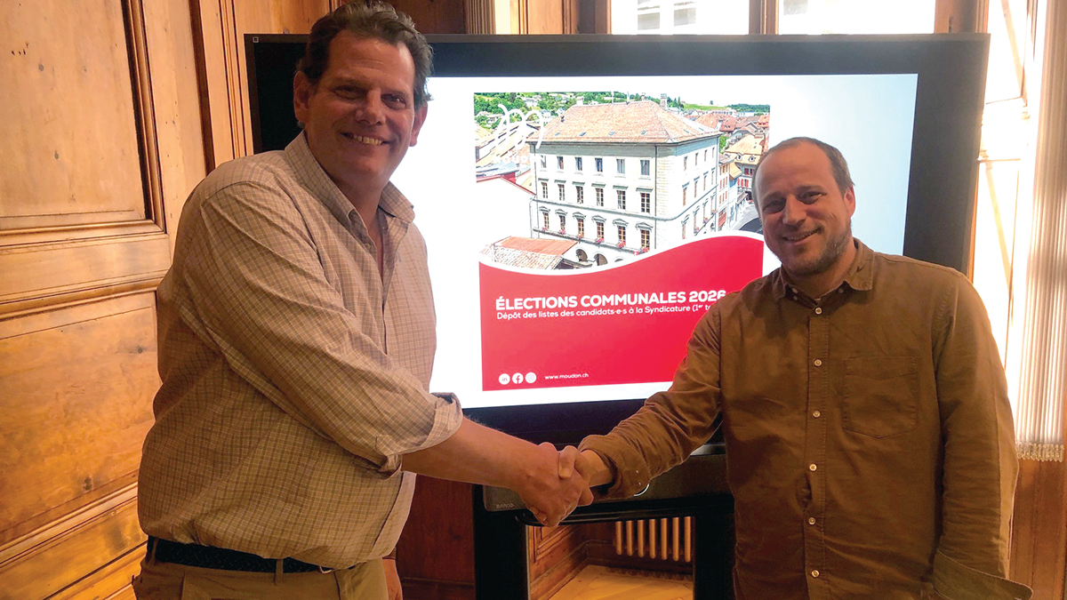 Commune Moudon - Syndicature 1er tour