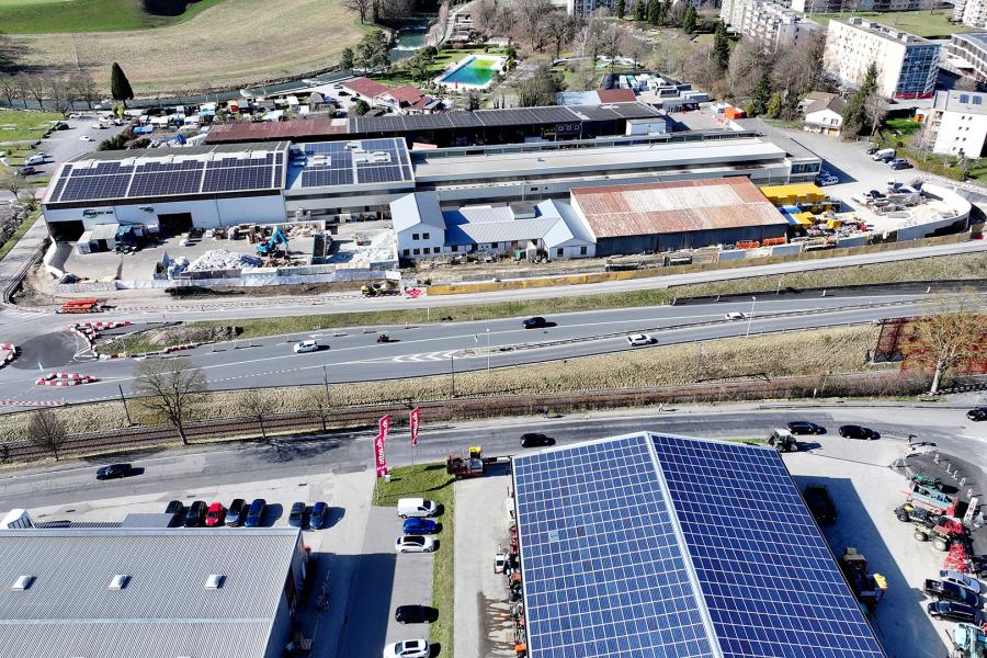 Moudon Jonction Sud - Travaux février 2026